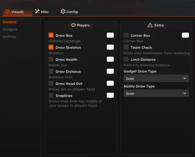 Exodus: R6X Cheats